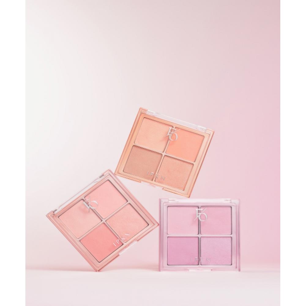 

Палитра теней для век Ipkn Flap One Cheek 10 г, 3 цвета NO.1 RAGE CORAL