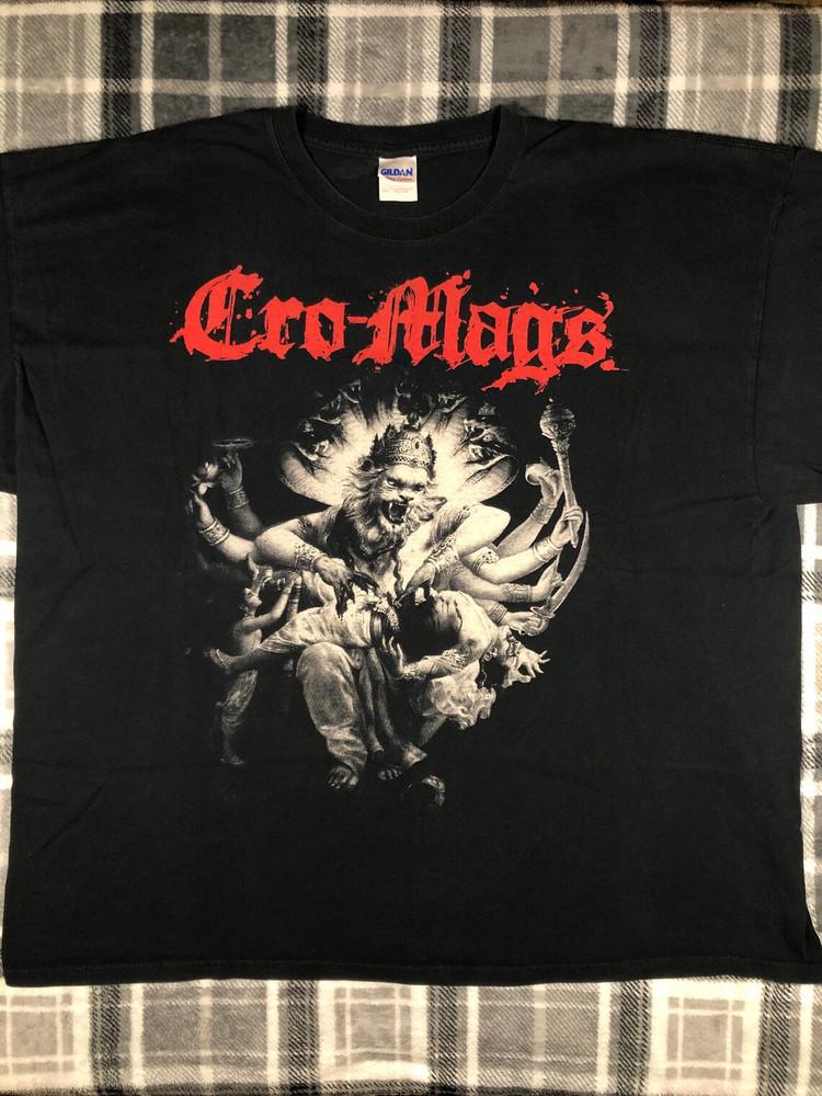 Cro-Mags NYHC Hardcore Punk Rock Band T Shirt Full Size S-5XL