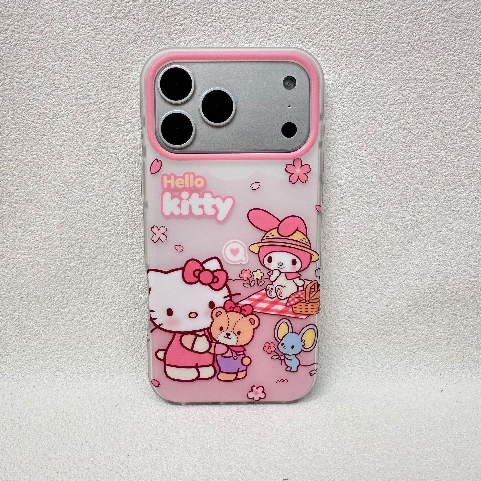

Cute Cartoon Animal Phone Case, Compatible with iP17 Pro Max - Trendy, Anti-fall, Transparent Protective Design 16promax