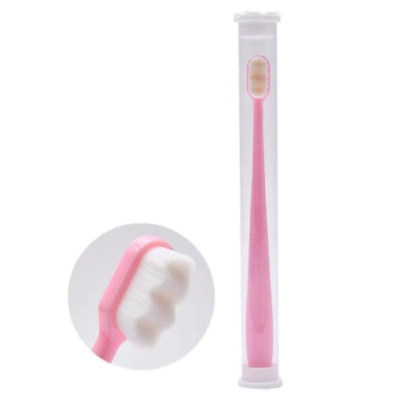 1/5PCS Ultra-Fine Soft Waves Head Manual Toothbrush Soft Fiber Deep Cleaning Toothbrush Portable Household Travel Cleaning