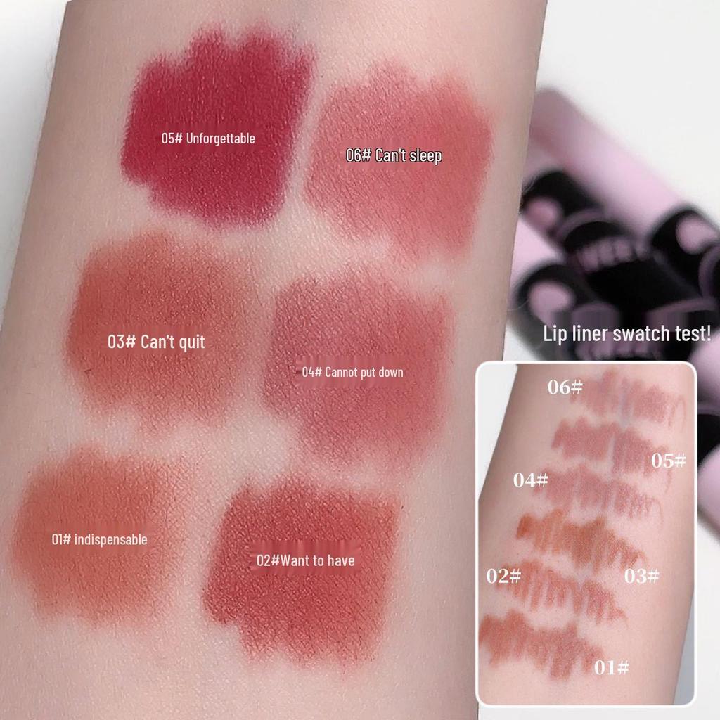 SWEETMINT Double-ended Matte Lipstick & Lip Liner Two-in-One