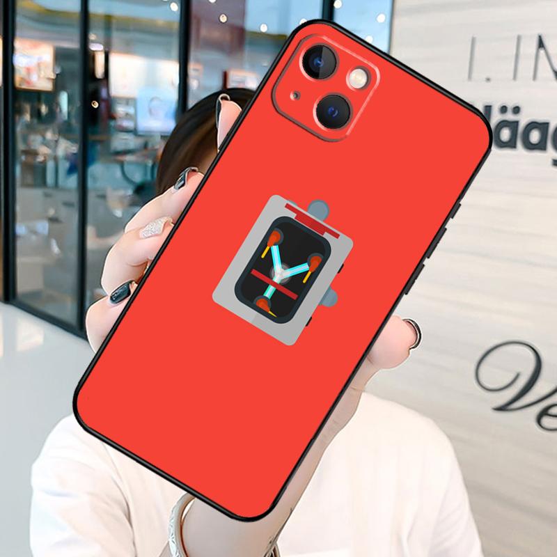 Back To the Future Flux Capacitor Phone Case For iPhone 13 12 Mini 11 14 15 Pro Max SE 2020 7 8 Plus X XS Max XR Cover Shell