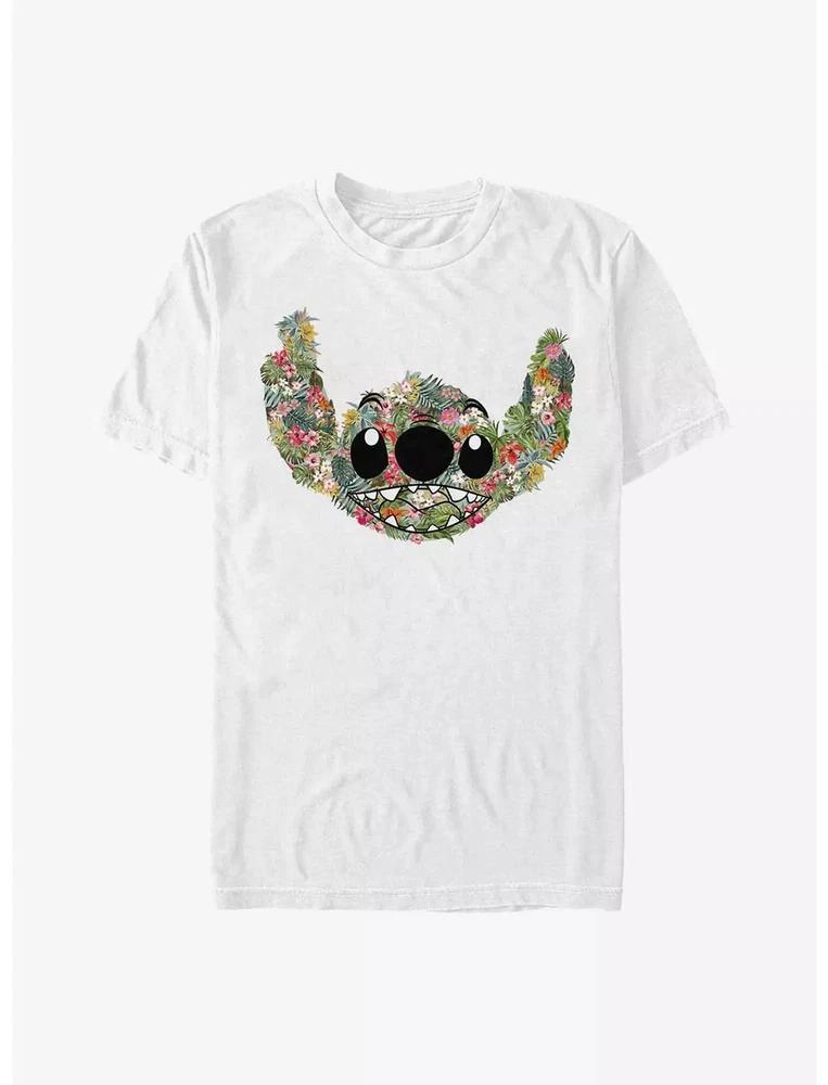 Lilo Stitch Floral T Shirt Size S 4XL Gift For Friends