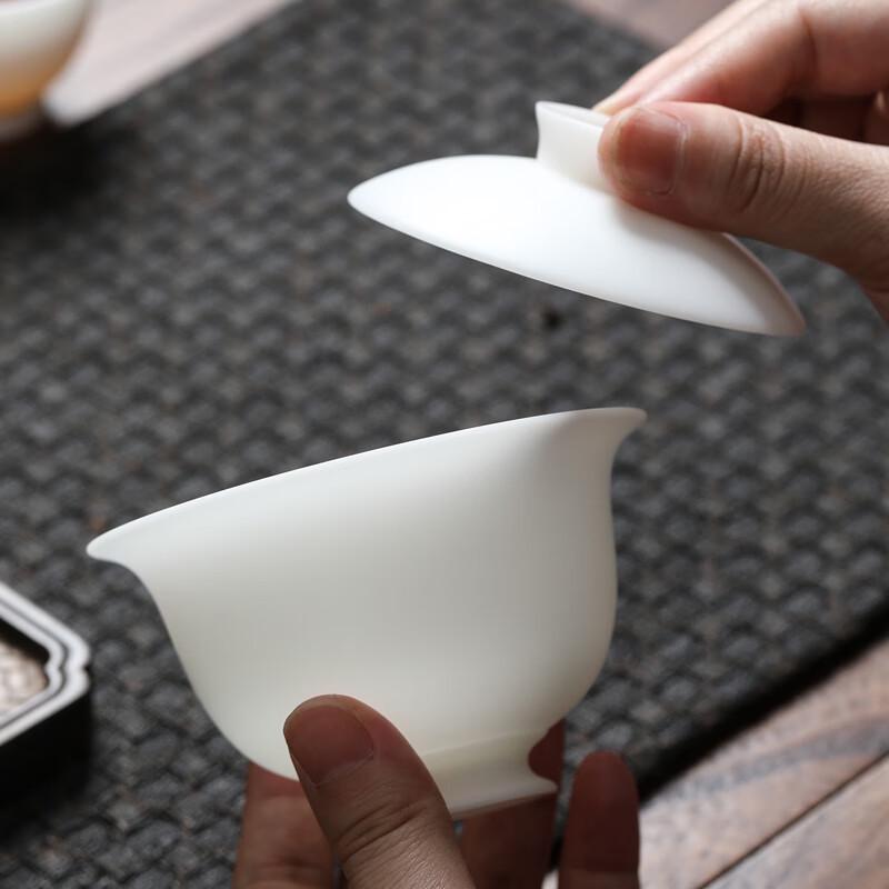 White Porcelain Kung Fu Tea Set