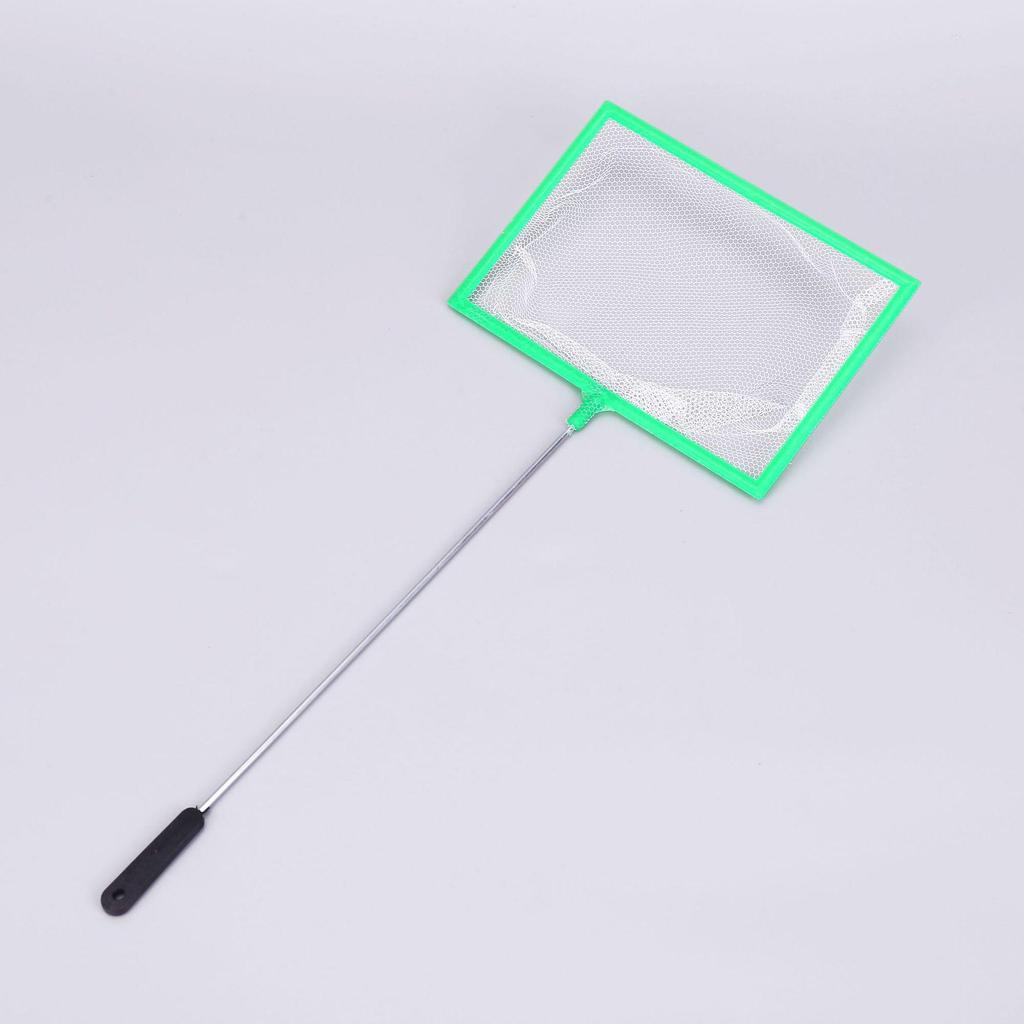 Stainless Steel Retractable Fish Tank Net for Small Ornamental Fish - Square & Round 3D Design