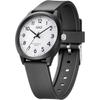 [citizen Q A] Q Q  10 Atm  Waterproof  Lightweight  Easy To Read Dial  Simple  V52a 501vk  Black  2 Black