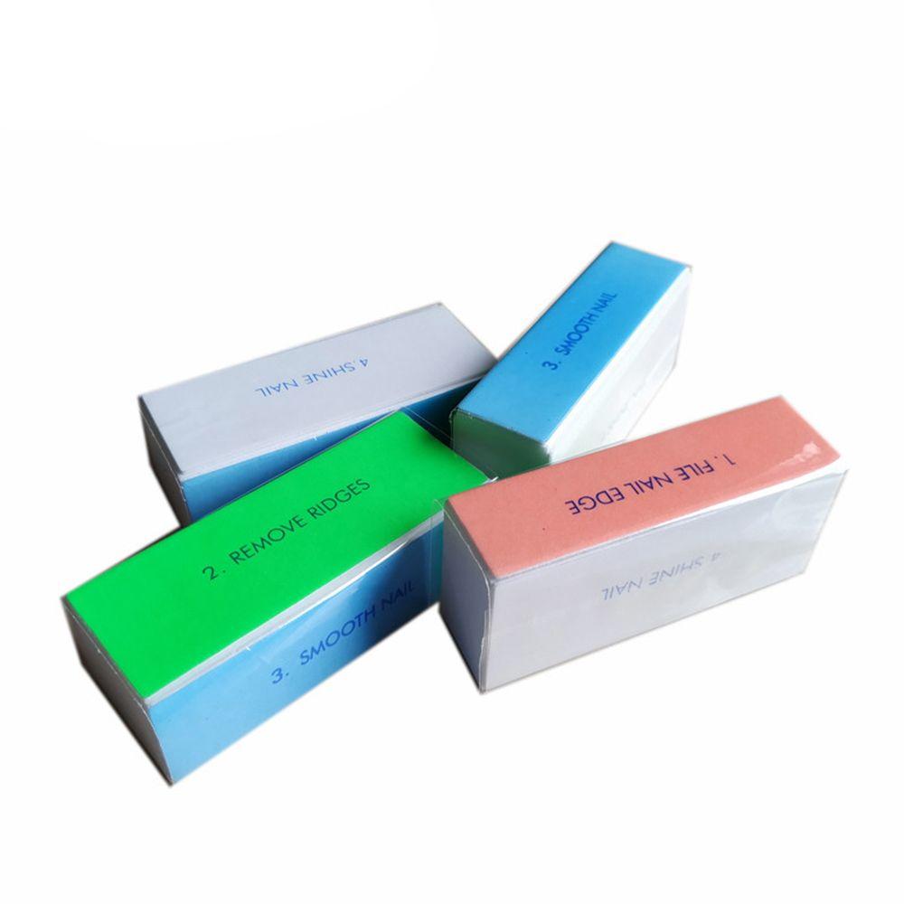Portable Sandpaper Nail Sanding Block Nail Buffer File Manicure Tool Dead Skin Remover Polishing