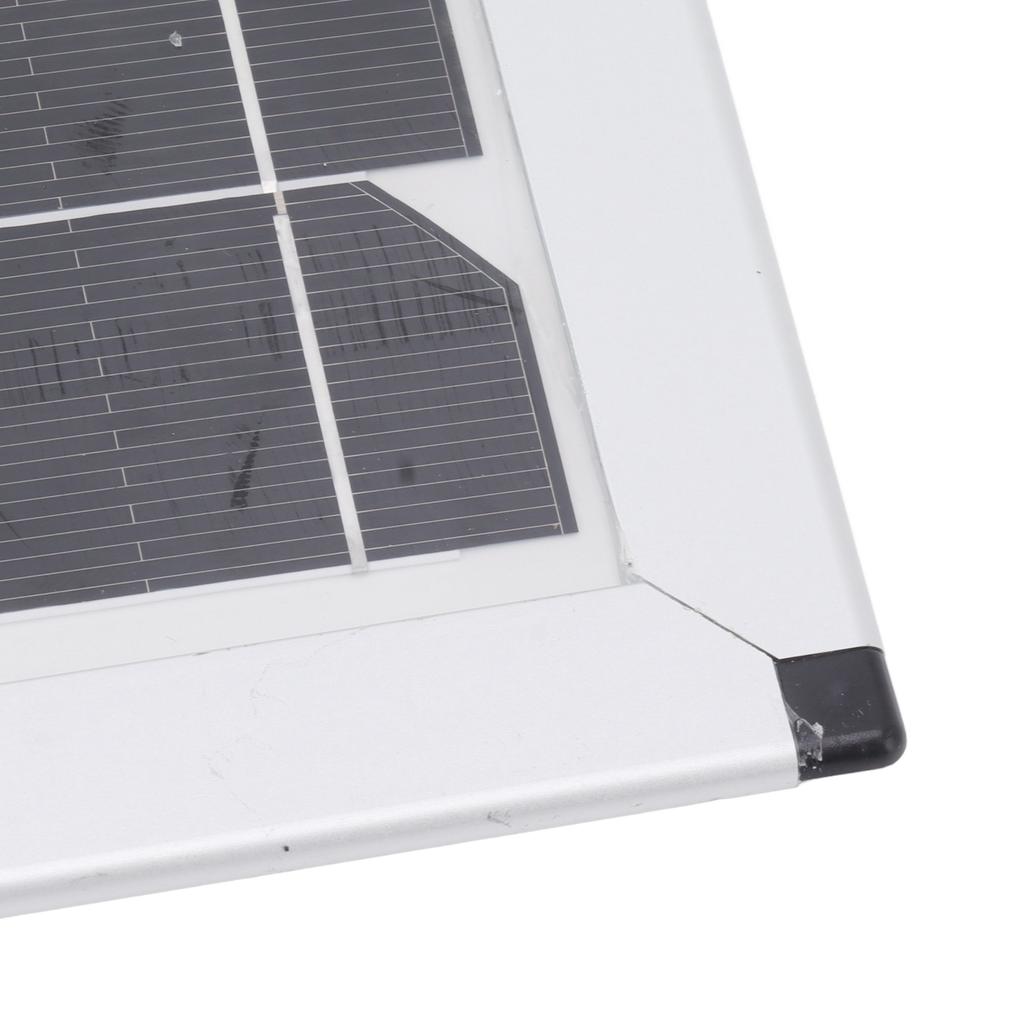 100W Solar Panel Kit Monocrystalline Solar Module with Waterproof 20A 12V 24V Controller for Car Camping