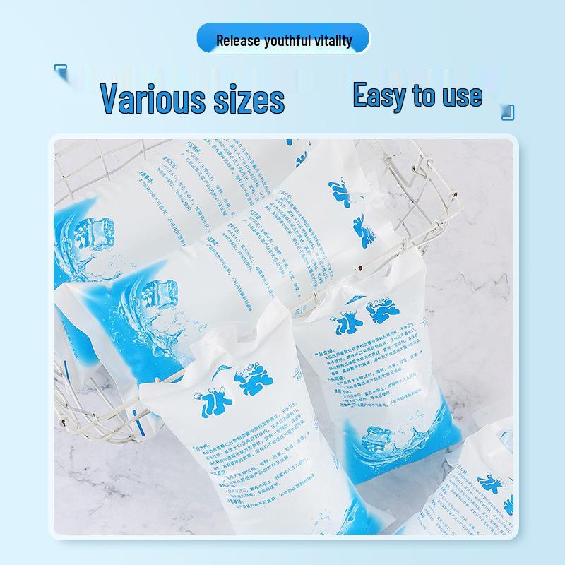 Reusable Injectable Ice Pack for Portable Cooling and Refrigeration with Free Shipping