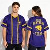FridayNight Lights Dillon Panthers Koszulka Sportowa Baseballowa z Guzikami Krótki Rękaw Letnia Unisex Streetwear Koszulka z Pełnym Nadrukiem