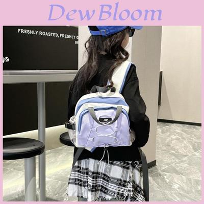 Kids School Backpack For Toddlers With Breathable Canvas And Colorblock Design