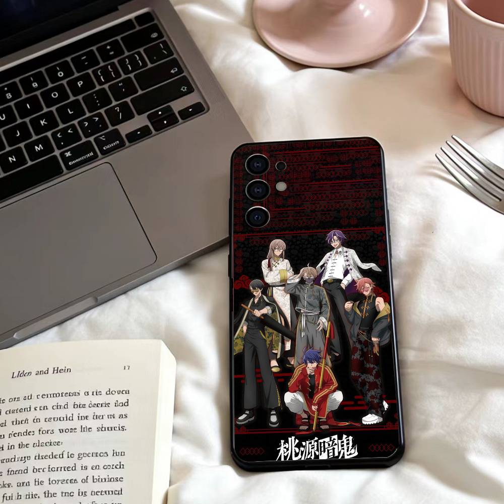 T-Tougen Anime A-Anki  Phone Case For Samsung S25,24,23,22,30,21,10,9,Ultra,Plus,Lite,FE,4,5 G Soft Black Case