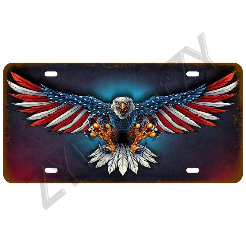 Man Cave Decoration Decor Capital City Plates Plate Vintage Sign For Restaurant Bar Pub Cafe Metal Sign Plaque Landmark