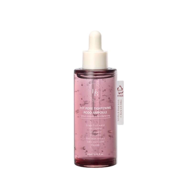 [HEVE BLUE] Red Bean Pore Tightening Grape Ampoule 52ml Intensive Pore Minimizing & Sebum Control