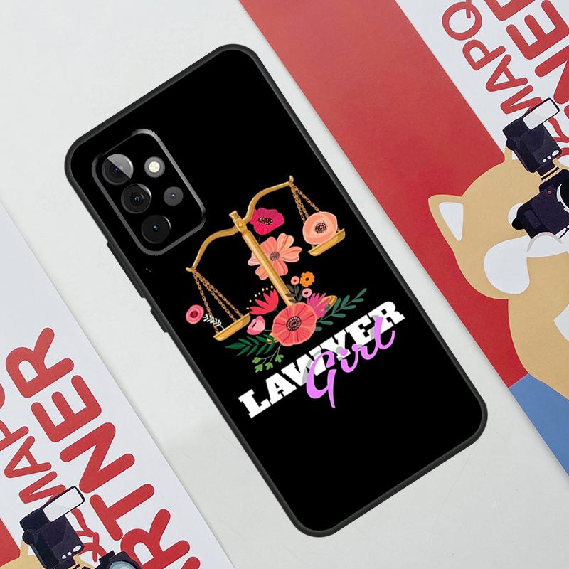 Gesetz Anwalt Richter Gerechtigkeit Fall Für Samsung Galaxy A52 A42 A32 A22 A12 A51 A71 A14 A24 A34 A54 A13 A23 A33 A53 Hülle