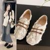 Fashion Lace Mesh Fisherman's Shoes Women's Summer Wear 2025 New Summer Style Beef Tendon Sole Bean Shoes Large Size Single Shoes
