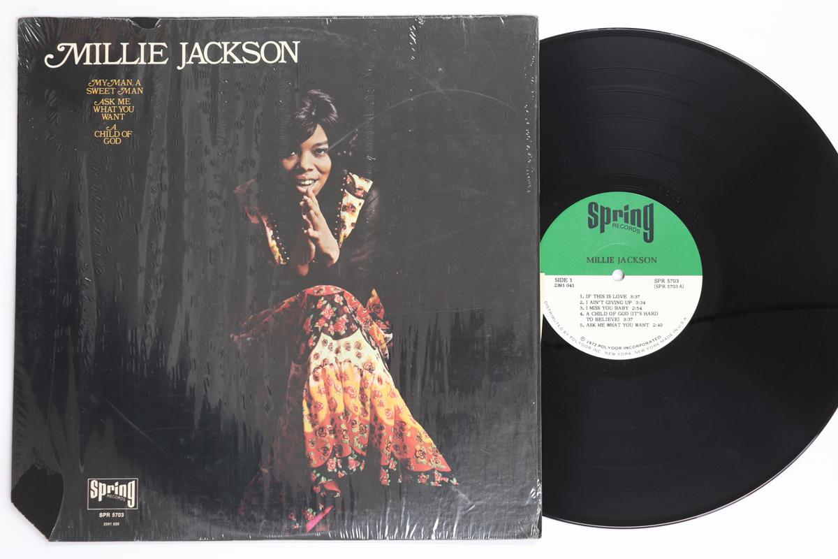

LP Record MILLIE JACKSON Millie Jackson SPR5703 Spring Records 1972 US SoulFunk Used