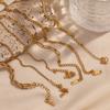 MamacitaSlay Classic paper clip chain blade chain Figaro chain twist chain stainless steel bracelets for women Jewelry