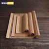 Sets de table en bambou naturel tissé à la main, style chinois-japonais, isothermes, service à thé Kung Fu, décoration pour la maison ou le bureau.