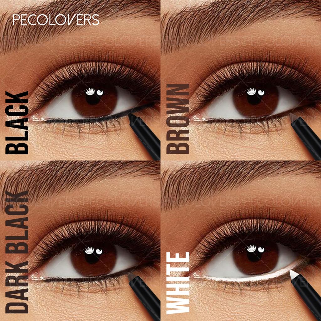 1PC Dual Tip Eyeliner Pencil Allows for Precise Application And Long-Lasting Wear Without Smudging,Waterproof, Sweat-Resistant
