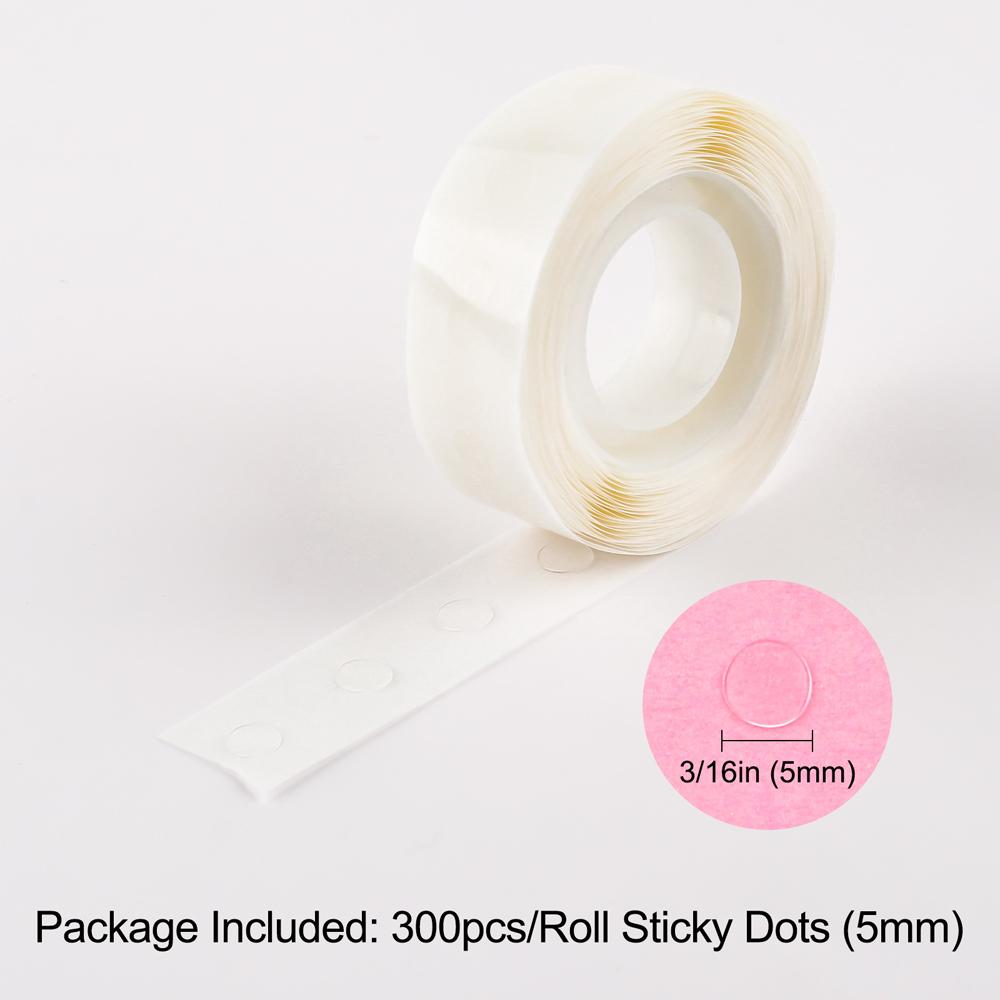 1pc 3mm and 5mm Ultra Thin Double-sided Adhesive Dots Clear Mini Glue Dots for Scrapbooking Paper Card Making Craft Dots
