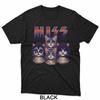 Hiss Cats Rock Kittens Rocking For Cat Lover Cat Mom Cat Dad T-Shirt