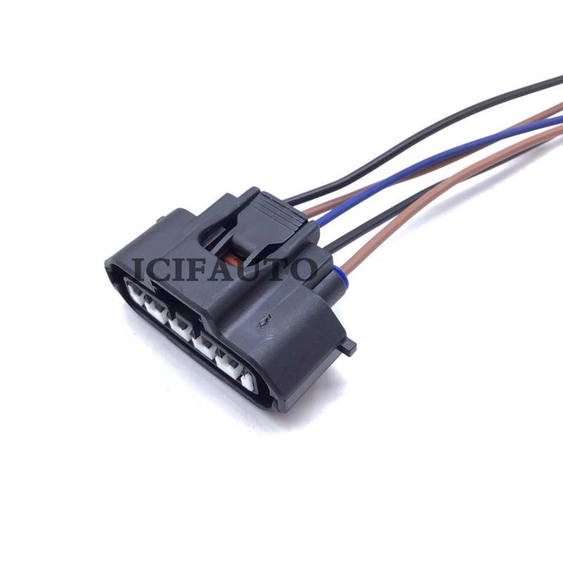 Maf Mass Air Flow Sensor Connector Plug Pigtail Wire for Mitsubishi Toyota Mazda Volvo Suzuki 197400-2010 22204-21010 MR547077