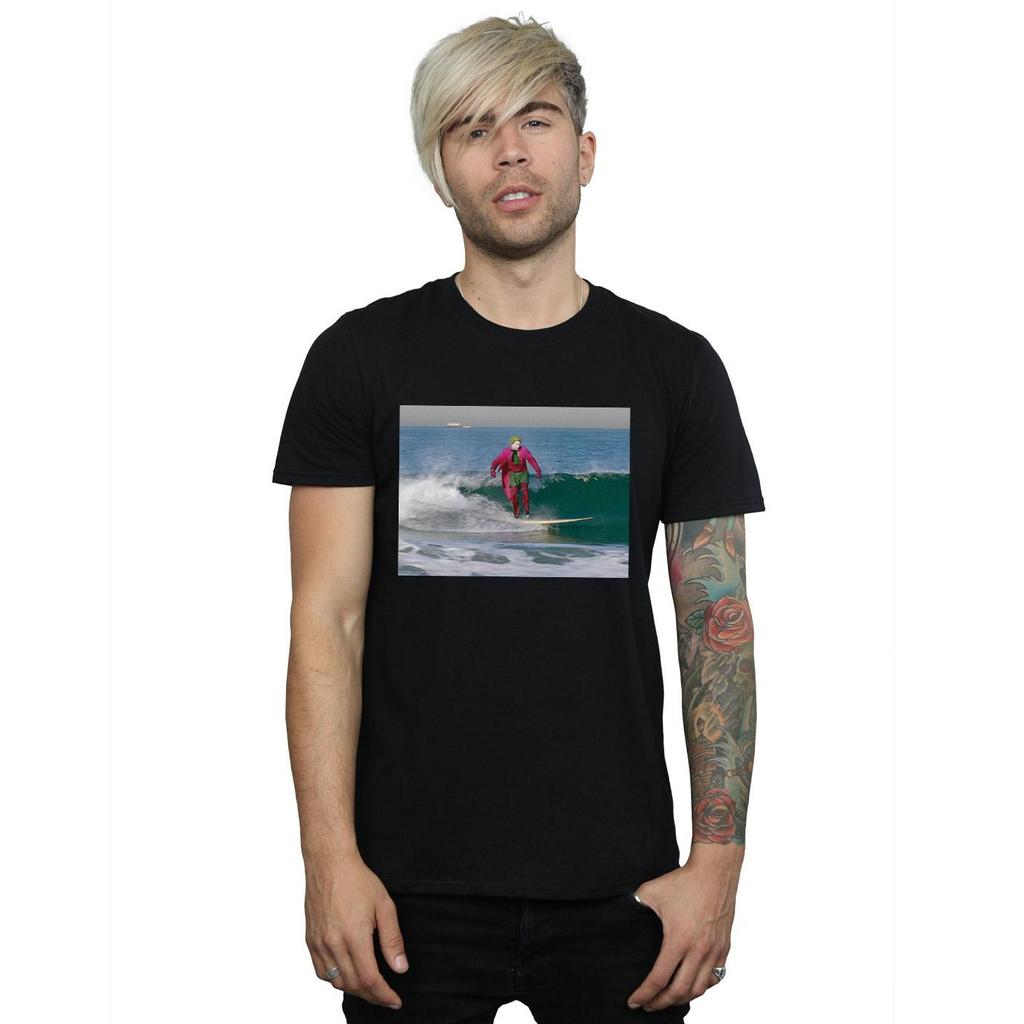 DC Comics Herren-T-Shirt „Joker Surfen“ aus der Batman-TV-Serie