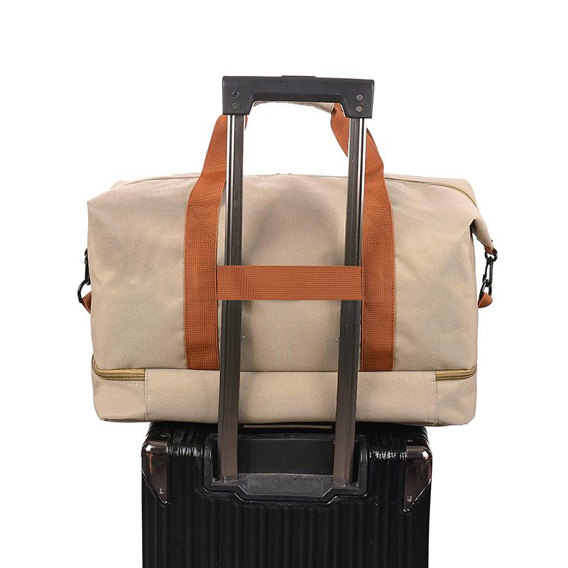 Multi-Compartment Travel Gym Bag: Wet/Dry Separation, Handbag, Carry-On, Outdoor Luggage, Short-Distance Sports Bag