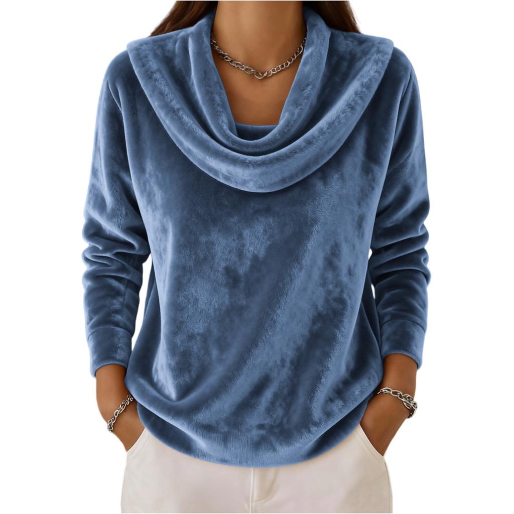 Women's Fashion Casual ,color Long,sleeved Top