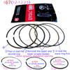 67mm cylinder bore motorcycle piston ring CG250 suitable for Honda 250 ATG250 CG200 LY200