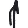 NOTHINGEVERYTHING HAIRY SCARF IN BLACK