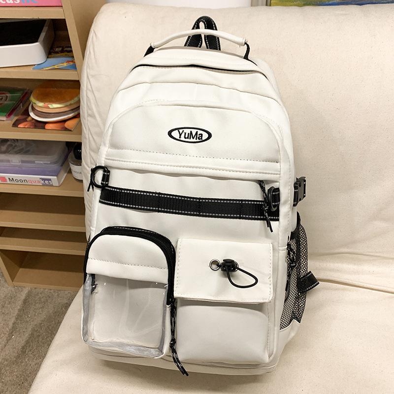 Children's Schoolbags Elementary School Students  Girls Junior High School Students  High School Pain Bags Multi Layer