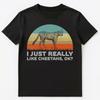 Funny I Just Really Like Cheetahs Ok T Shirt Unisex Unisex T-Shirt