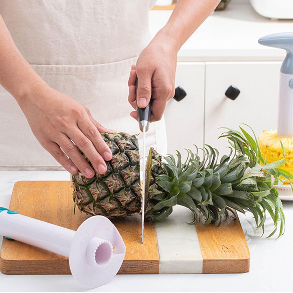 Effizienter Ananasentkerner Ananas-Schneidewerkzeug Kunststofftextur Geeignet für schnelles und sicheres Schneiden von Früchten