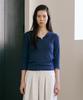 FUNFROMFUN Eyelet Sailor Tee, Navy