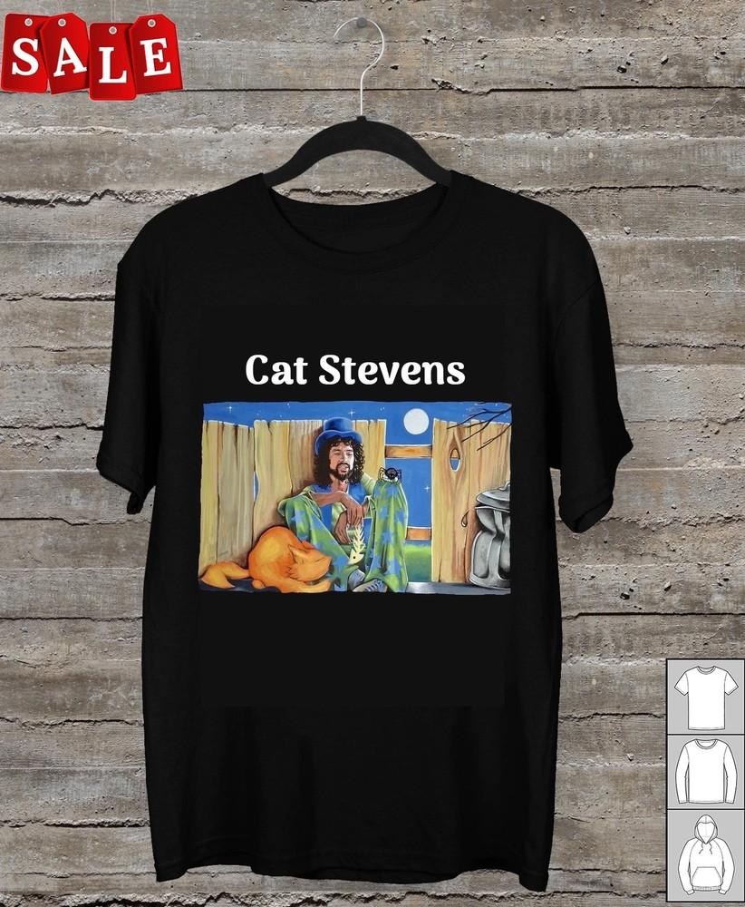

New Popular Cat Stevens Jam with Cat Gift For Fans Unisex S5XL TShirt TH845 Unisex T-Shirt S