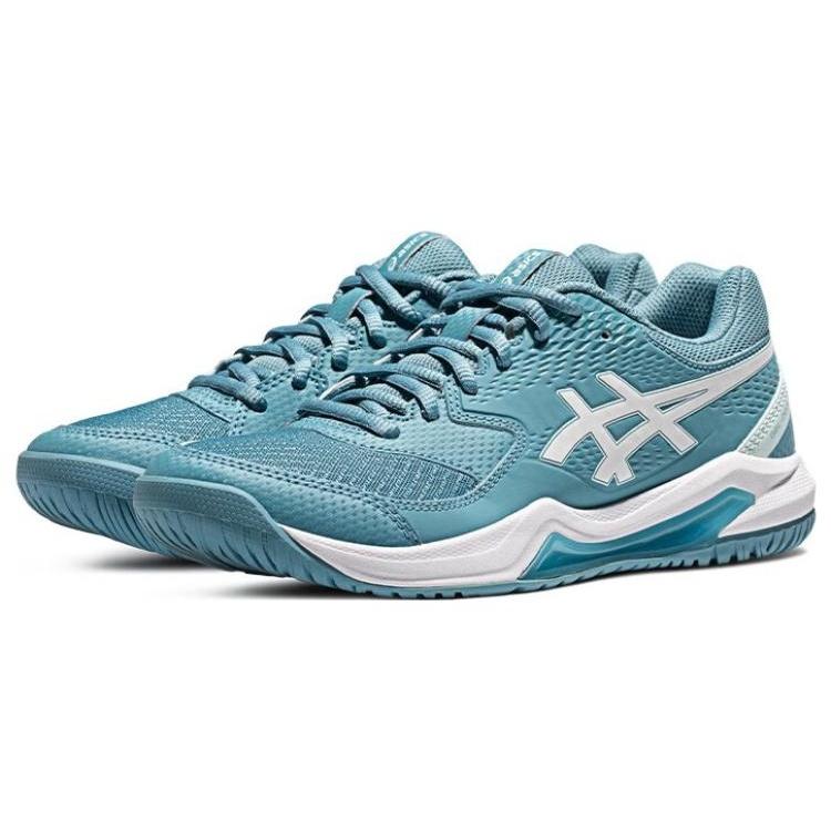 (WMNS) ASICS Gel-Dedicate 8 'Gris Blue White' Women's 1042A237-400