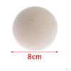 Round Orbs Wood Hardwood Painted Balls for Decorative Farmhouse Home Orbs/Balls/Sphere,DIY Handmade