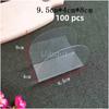 Cake roll separator paper transparent hand-held baking oil resistant square cake decorative edge holder Dessert Mousse Mat paper