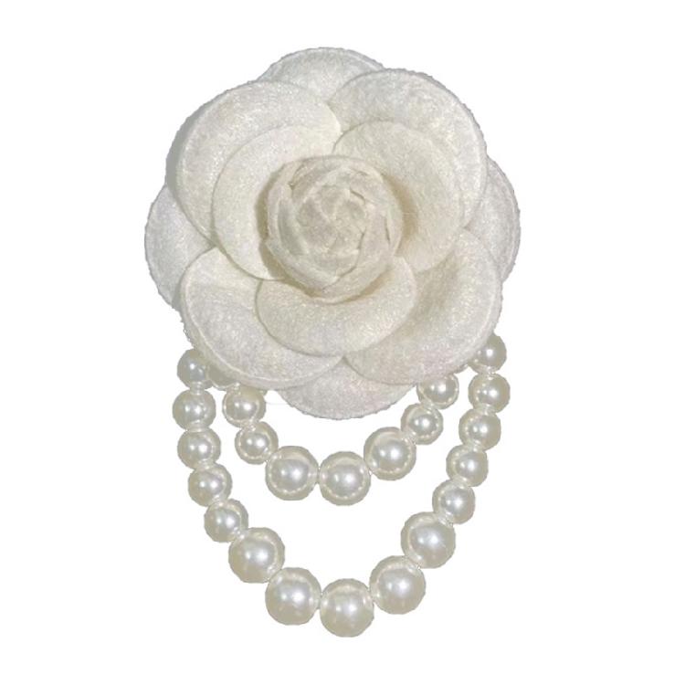 Fabric Camellia Brooches Men/Women Brooch Pins Suits Decoration Lapel Pins 1