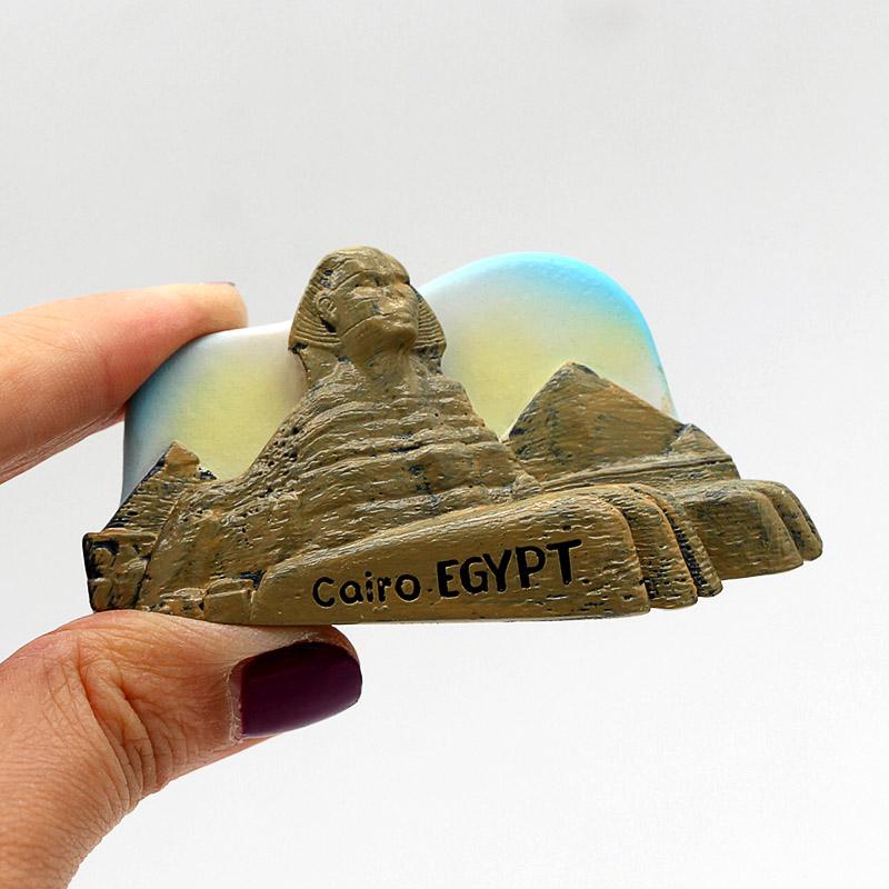 Magnetic Refrigerator Paste Resin Building Souvenir Tourists Prague Square Bhutan Santiago Chile Fridge Magnets Room Decoration