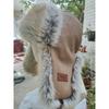Plush men's outdoor ear protection hat, plush thickened cold-proof hat, ice and snow festival winter warm hat