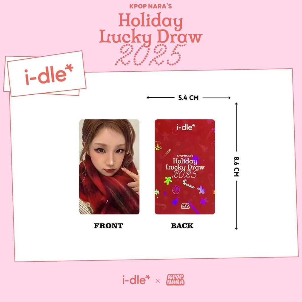(G)I-DLE Song Yuqi Christmas Special Photocard by KPOPNARA