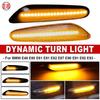 2x Dynamic LED Fender Light Side Marker For BMW 1 3 5 serie E46 E60 E61 E81 E82 E87 E88 E90 E91 E92 E93 X1 E84 X3 E83 X5 E53