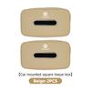 WET1 Car Tissue Box Seat Back Paper Towel Bag Tissue Storage Case For Volkswagen VW Scirocco Jetta Beetle Golf 4 5 6 Passat Polo B5