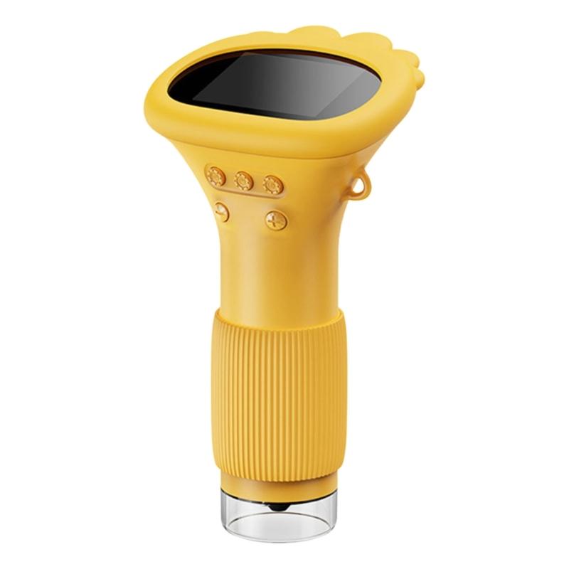 

Children Lightweight Handheld Microscope Featurings 50x-500x Multiple Magnification Levels and Easy Operations Type C жовтий