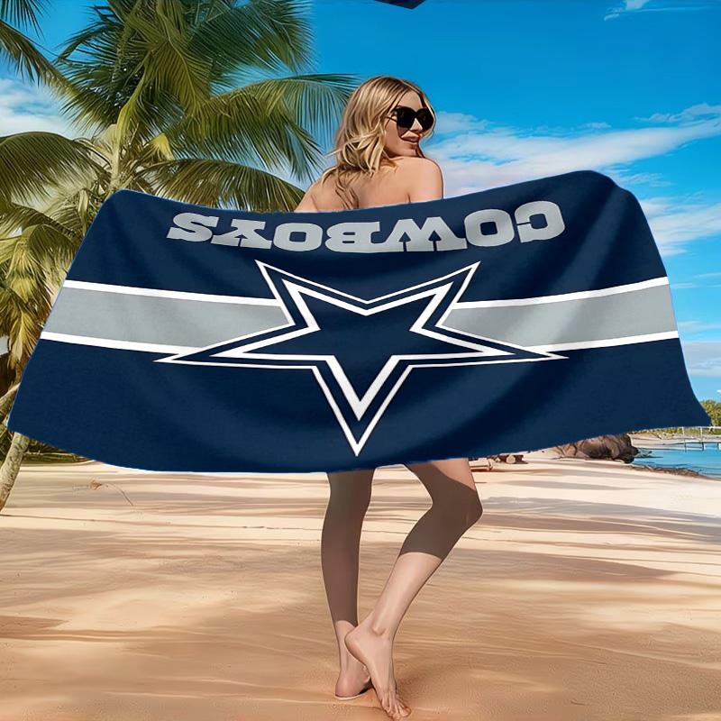 American Football Team Beach Towel, Quick-drying, Easy to Care for, Suitable for Both Fitness and Beach Vacations,Sports Essential