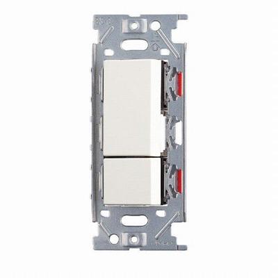 Jinbo ElectricNKW Switch Set, 3-Way Double, Pure White (PW) NKW02008