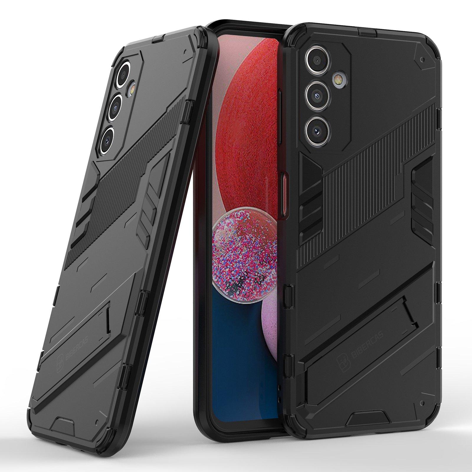 

Drop-proof Phone Case for Samsung Galaxy A14 5G/A14 4G,Hard PC+Soft TPU Shockproof Hybrid Cover with Kickstand Green